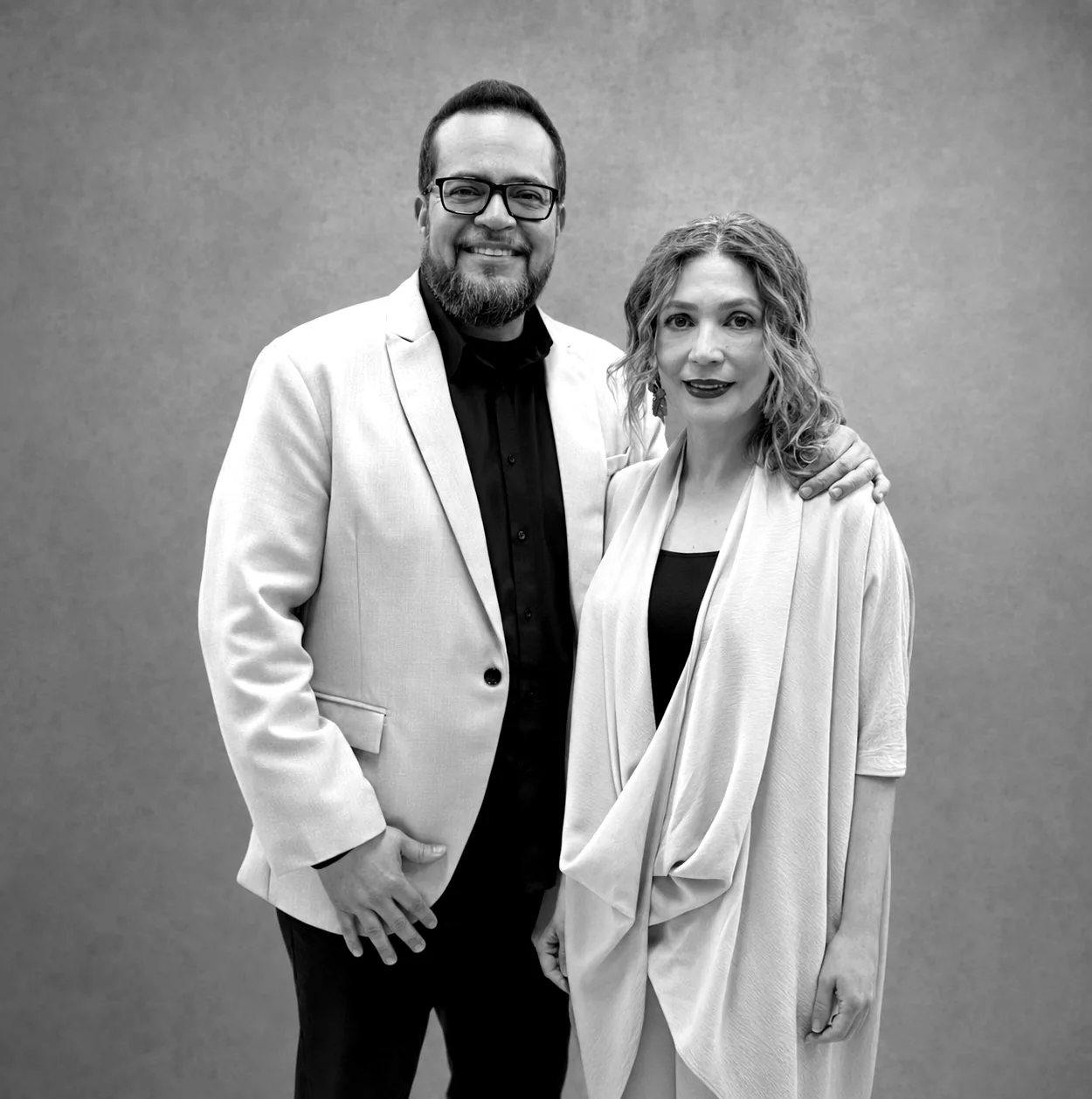 Pastors Moisés Herrera and Pahola Marino at Love California Church